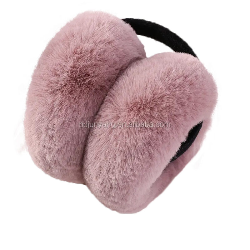 unsex ear muffs winter faux fur for cold protection
