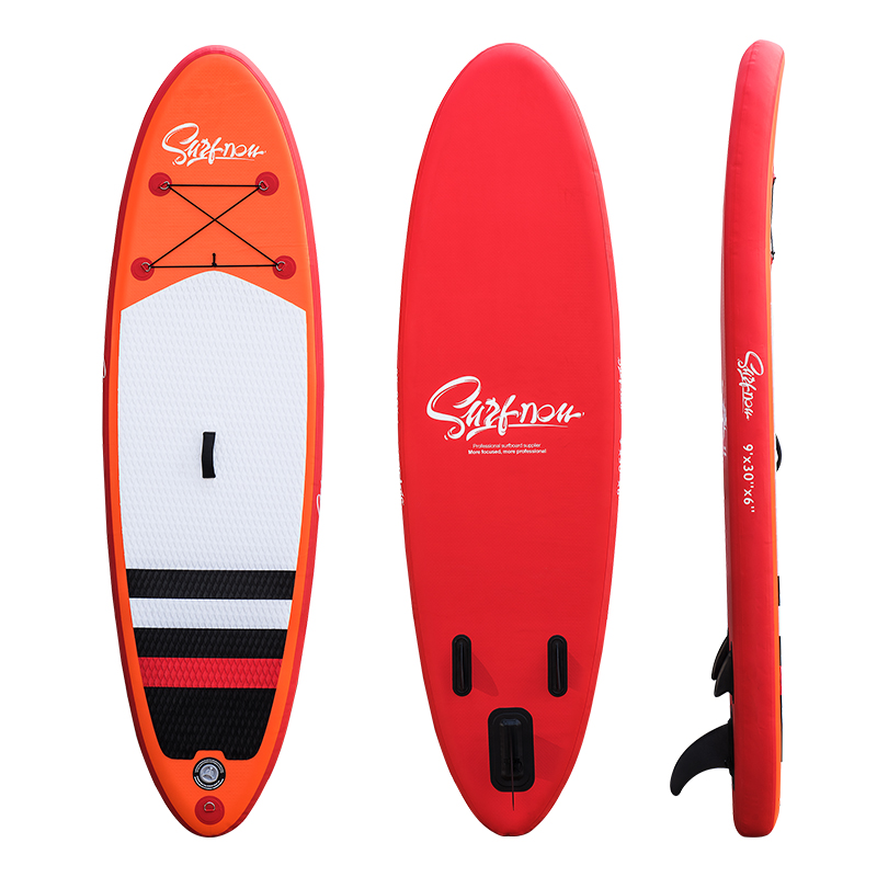 Factory directly Unisex inflatable paddle board 9f single-layer sup paddle board Offshore waters