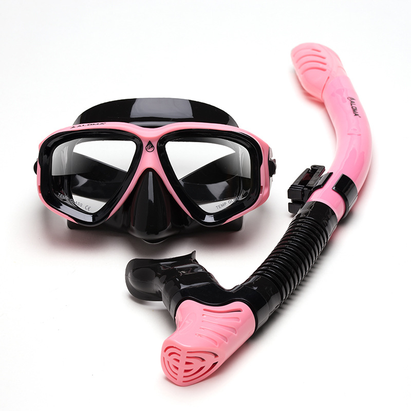 2021 latest full dry anti fog waterproof clear and transparent professional snorkeling mirror