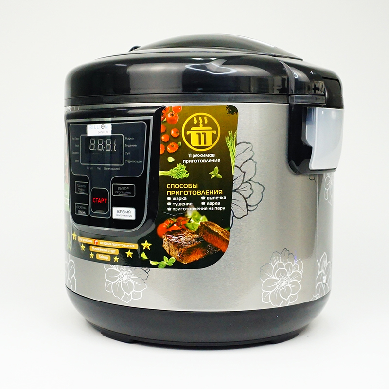 Wholesale smart non-stick cooker 5L printed shell multi-function rice cooker factory