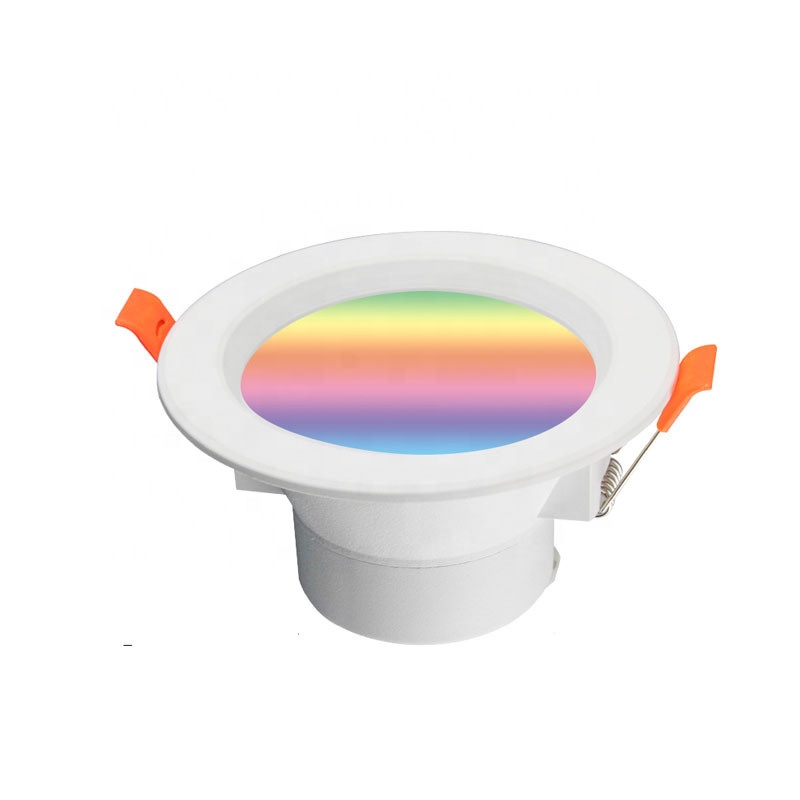 12 Вт, управление через приложение tuya, регулируемый ССТ, wifi rgb w умный Светильник направленного света