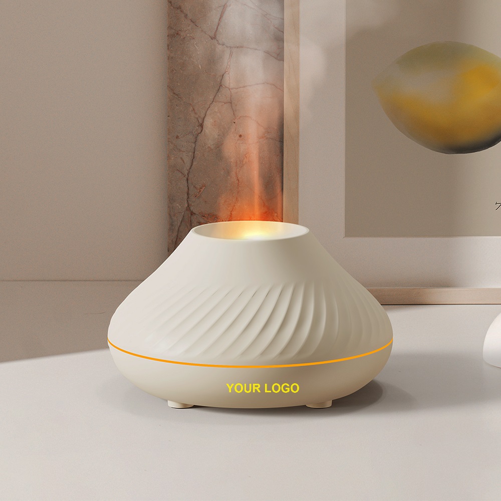 Aroma Difusores Flash Flame Home Fragrance Diffuser 3D Fire Flame Humidifier Essential Oil Diffuser