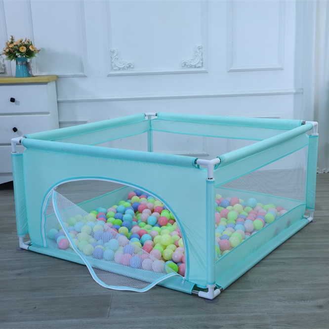 square mesh safety protection children play fence baby playpen
