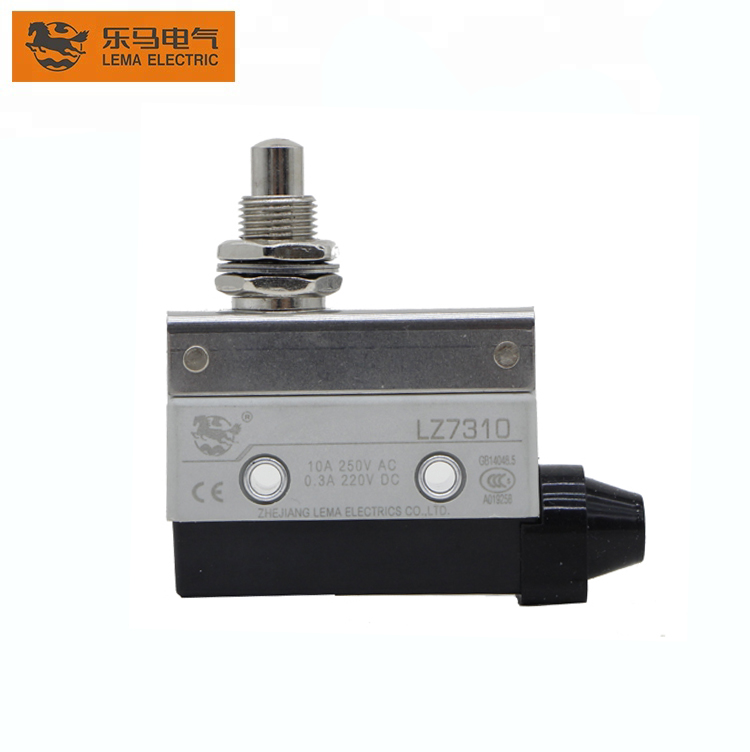 Lema LZ7310 panel mount push plunger heavy duty limit switch 12 volt limit switch