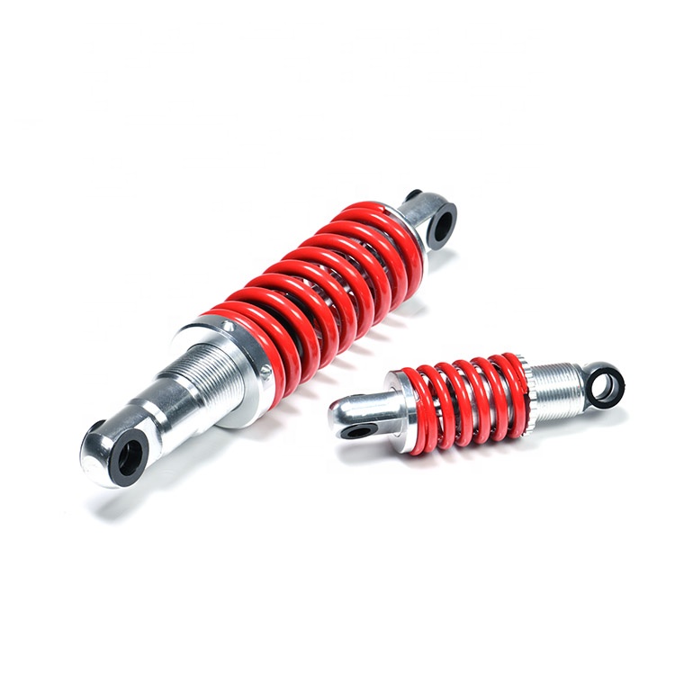 High Quality Compression Spring Shocks Set Alloy Steel Bike Bicycle Red Rear Shock Spring