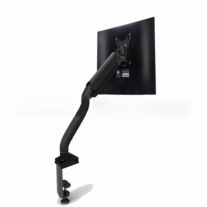 Fully Adjustable Gas Spring Single Arm Monitor Mount 17-27