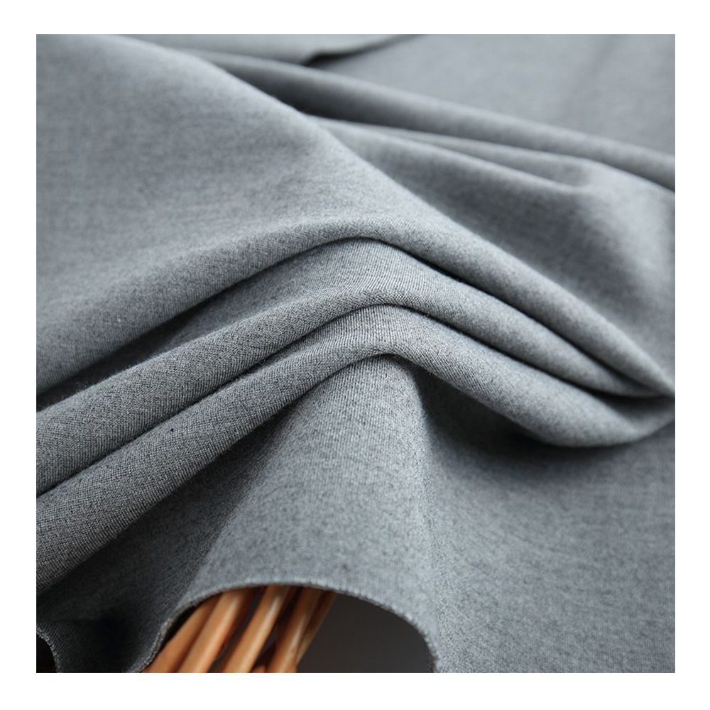 Hot sale soft comfortable nr spandex roma autumn clothing fabric solid color rayon nylon punti roma knitting fabric in stock