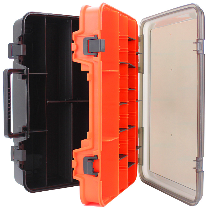 fishing box 39*28*12cm 1.4kg organizer storage box Accessories lure and hook fishing box