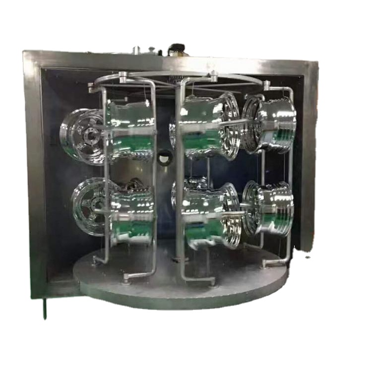 Car alloy hubs silver films vacuum coating machine