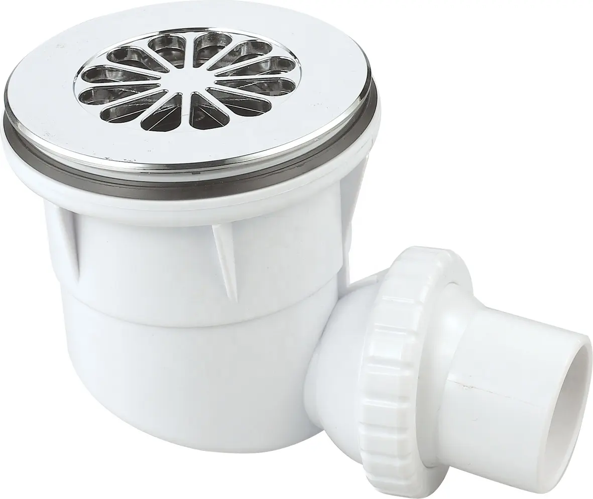 Floor Drain High Quality New Bathtub White Shower Waste Fitting Sink Strainer Floor Waste Drains With Chrome Plated