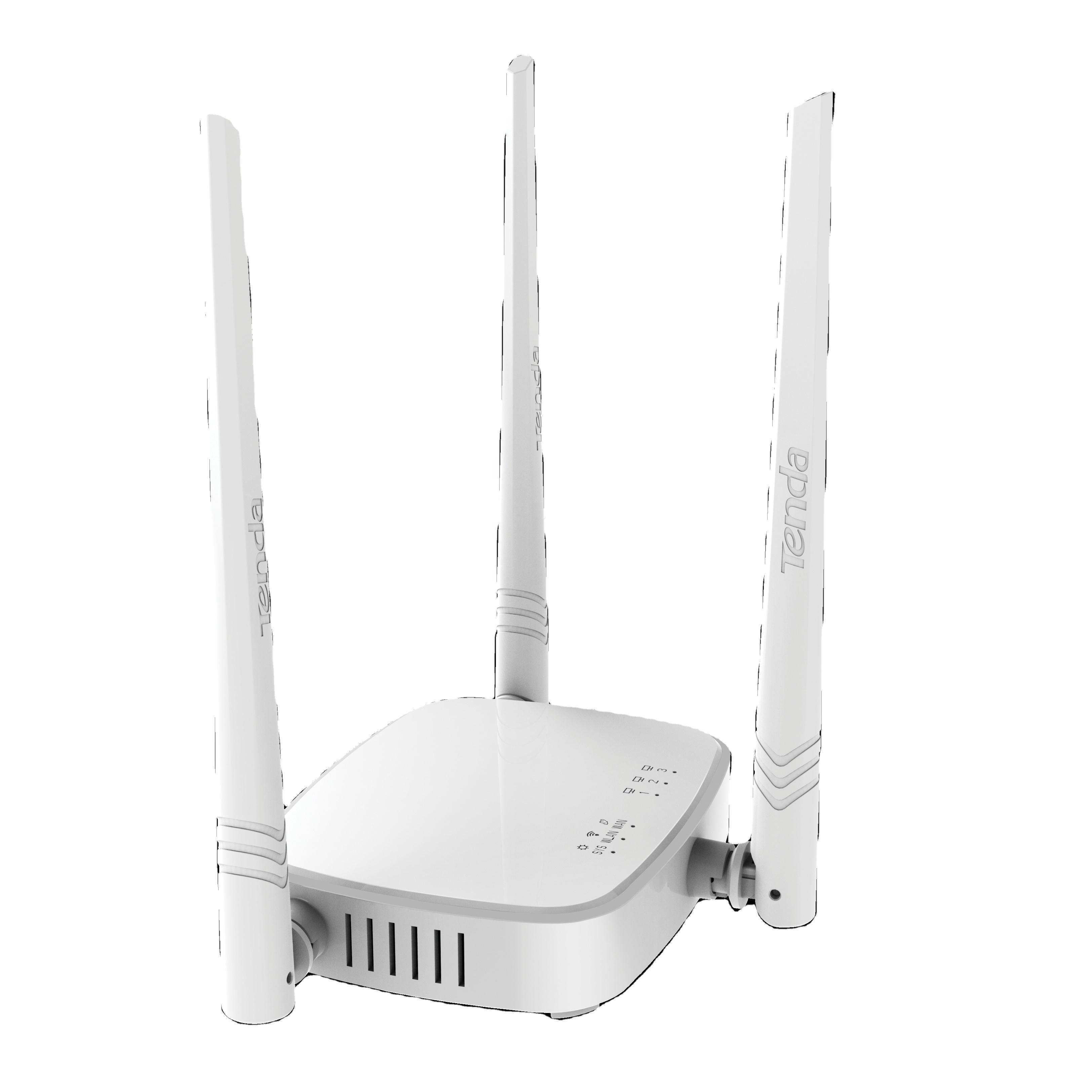 85% новый оригинальный Tenda N318 сетевой беспроводной маршрутизатор 1lan + 3 порта WAN на английском языке 300 Мбит/с
