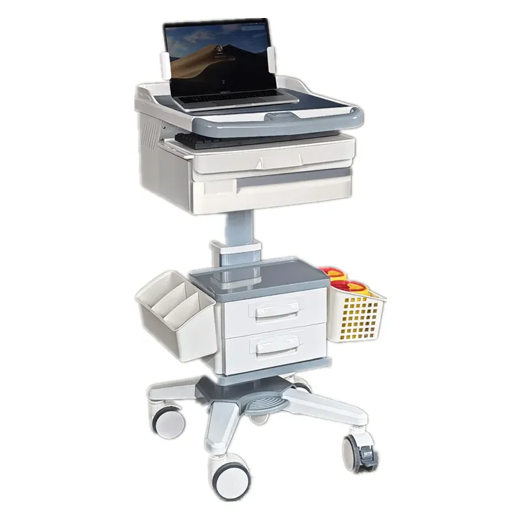 BT-LY31 	Hospital doctor workstation PC computer laptop nursing medical care trolley nursing cart