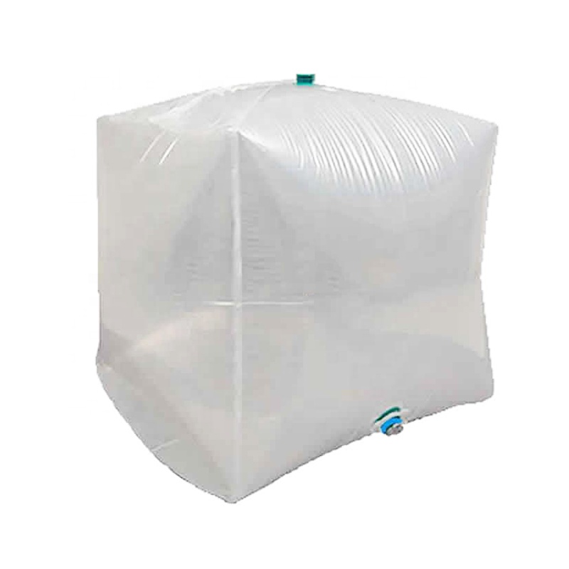 Food liquid packaging aseptic IBC liner bag with valve