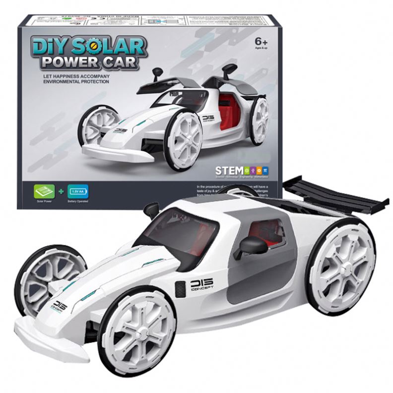 DIY 4WD solar Concept car Solar Toy Hands-On Science Gift Gifts For Teens Low Carbon And Environmental Protection