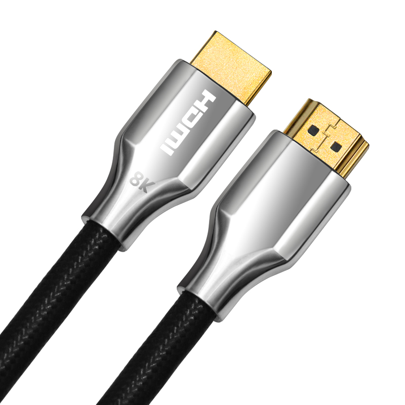OEM нейлоновый Плетеный 8K HDMI кабель по Заводской Цене с золотым разъемом поддержка eArc,VR Game HDTV, HDR 48 Гбит/с