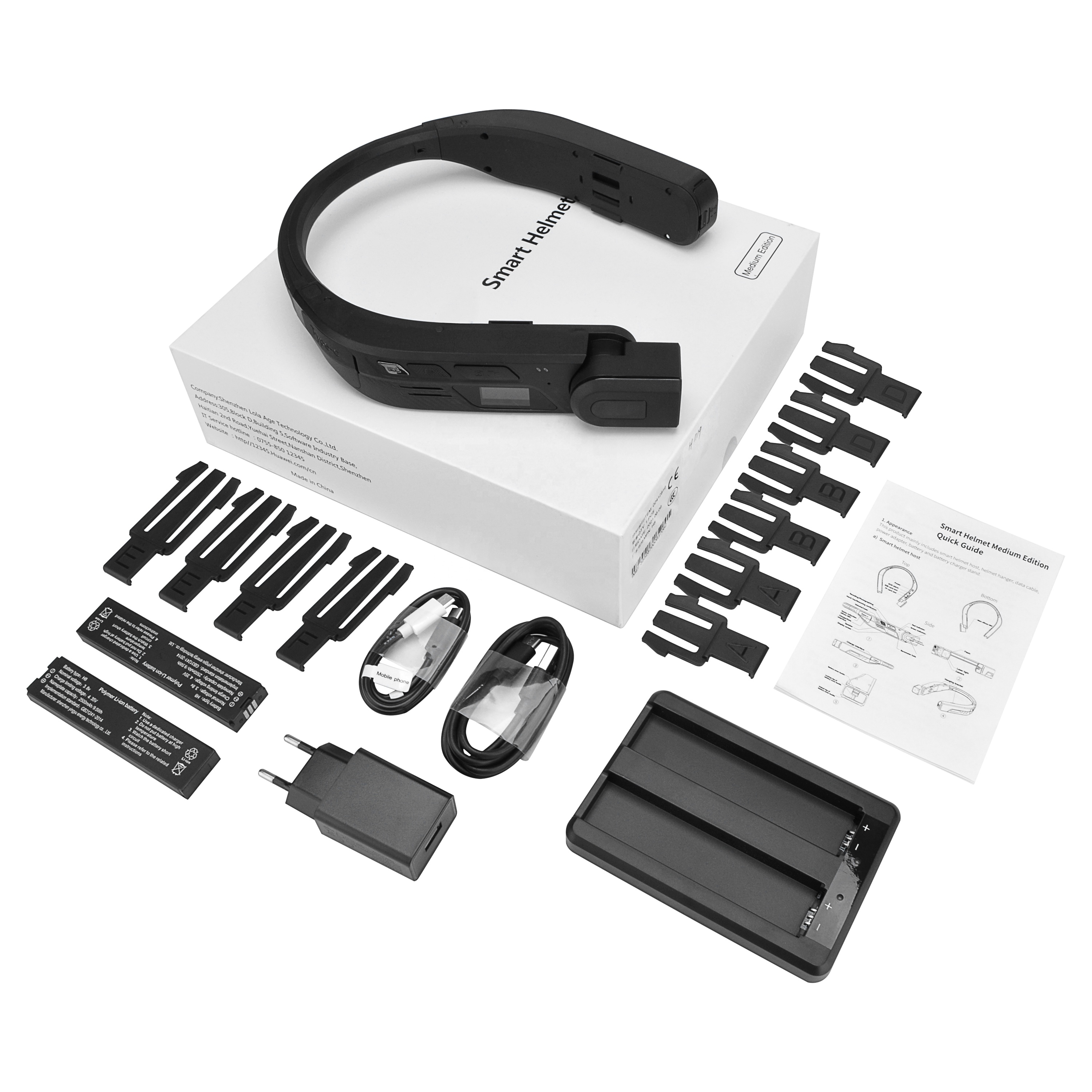 Grandtime 2021 Latest 120 Degrees Rotation Work Site Monitor Camera Instant Video Call SOS System Camera