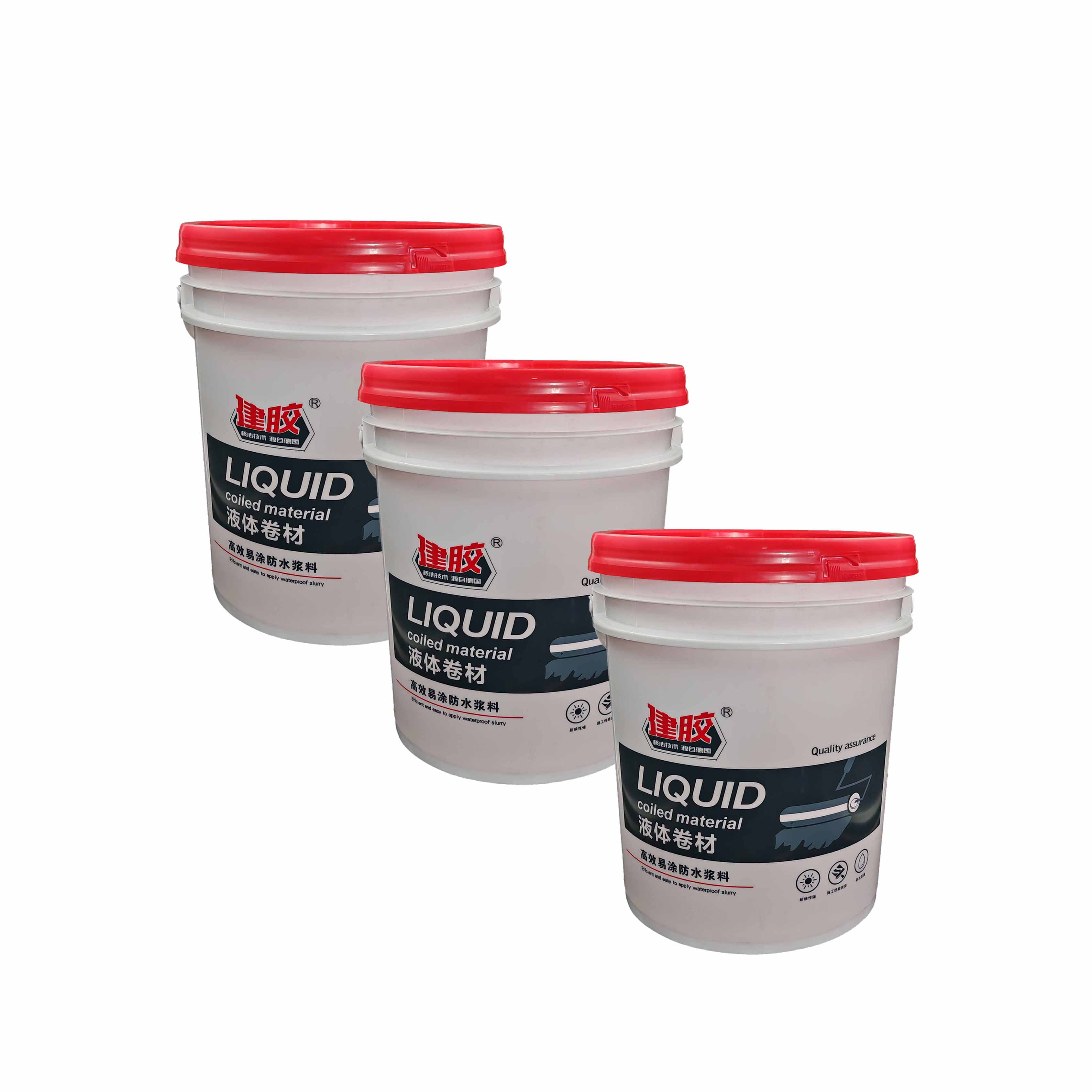 Construction Materials SBS Modified Bitumen Waterproofing Membrane Liquid Rubber Roof Waterproof Coating