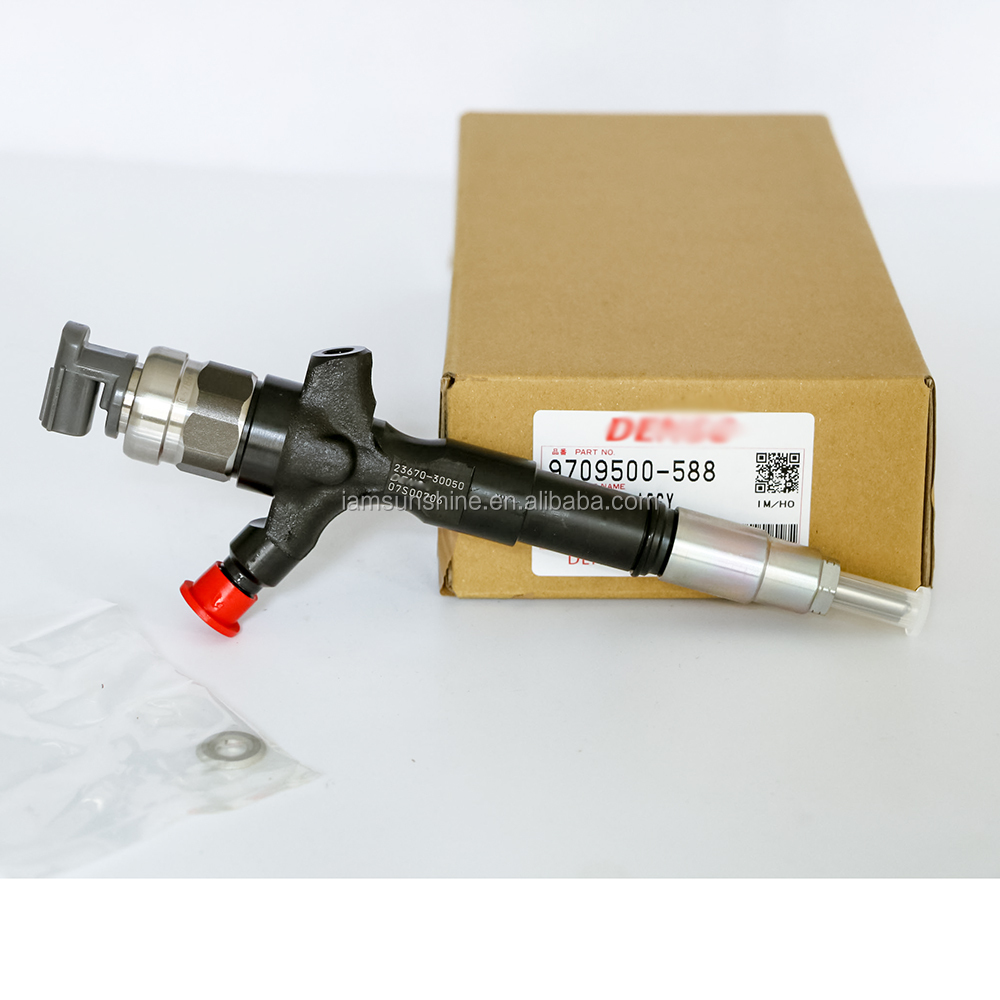 2367030050 0950005881 оригинальный Hiace Hilux 2KD-FTV дизельный топливный инжектор 23670-30050, 095000-5881