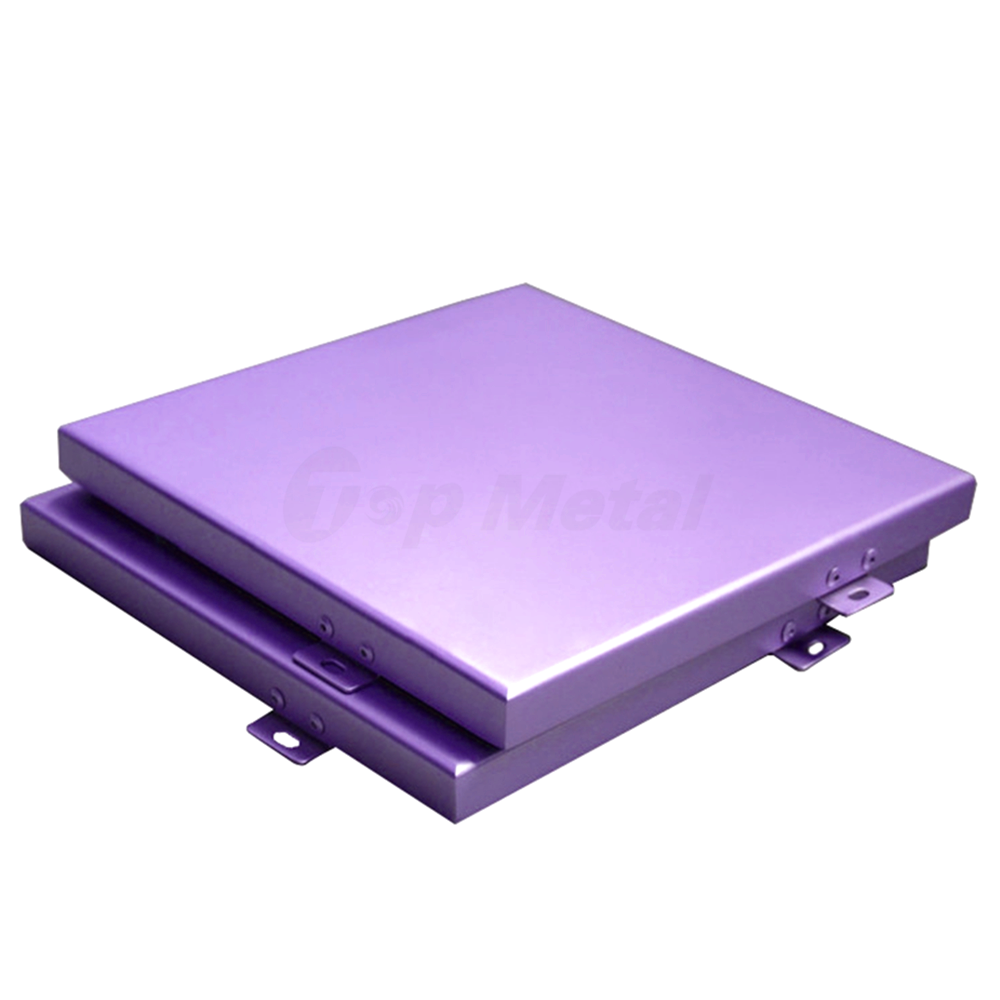 Exterior Building Facade System Aluminum Wall Cladding Aluminum Solid Panels