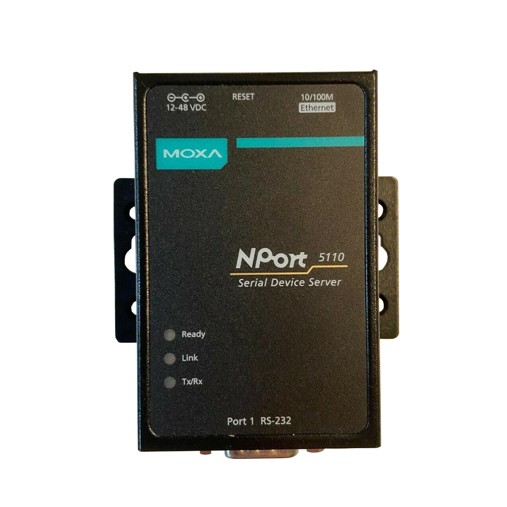 Новый сервер устройства серии 5110A RS-232 Moxa NPort