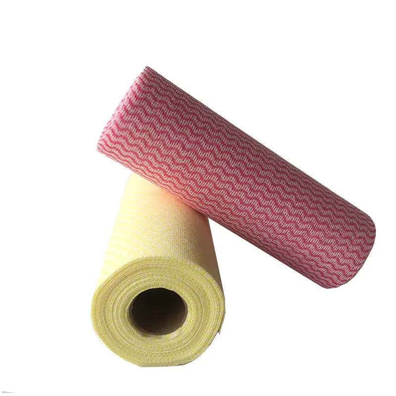 industrial spunlace nonwoven dry wipes roll for wet wipe