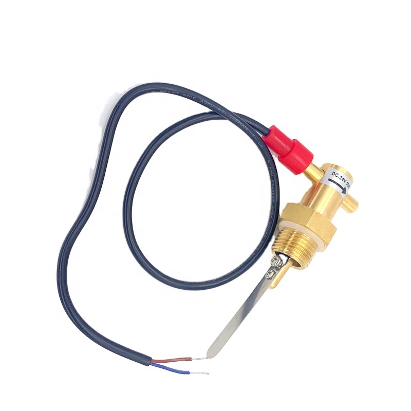 DN15G1/2 fully enclosed connected structure liquid flow switch can be used in water flow compressor system and Air energy flow s