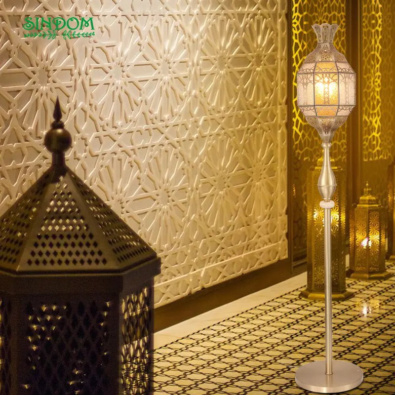 Lamp Stand Sindom Arab Style Decorative Light Vintage Lamp Hotel Floor Lamp Standing Home Decor
