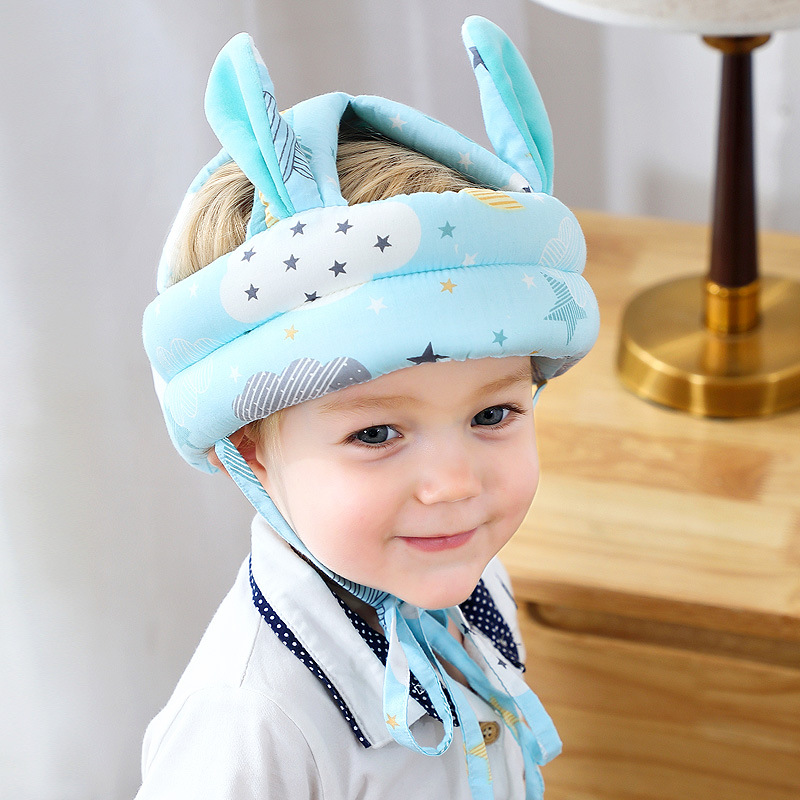 Baby Boys Girls Children Anti-Fall Toddler Hat Head Protection Hat Safety Hat