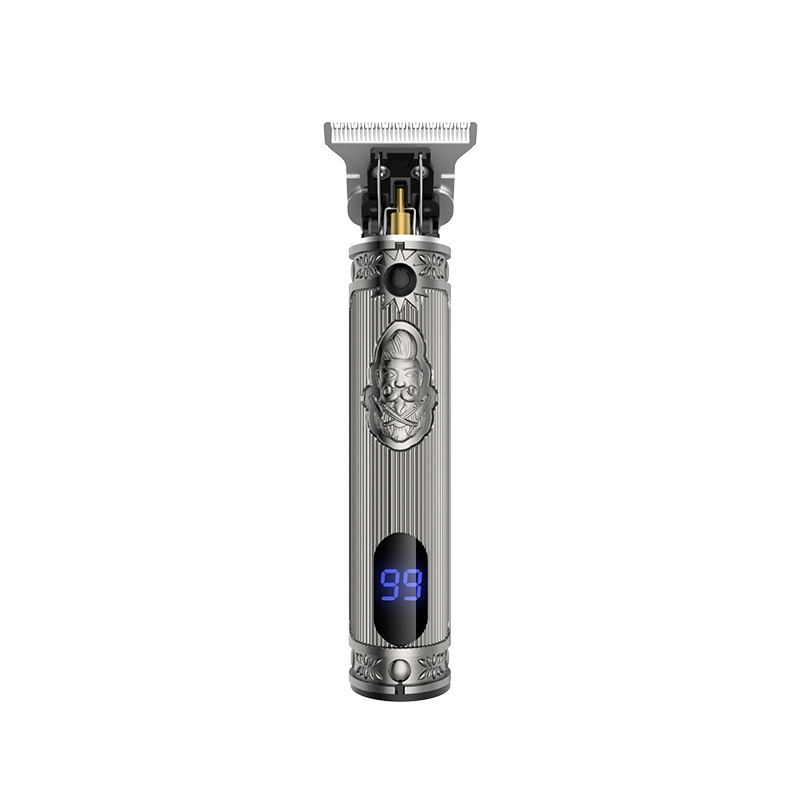 Kemei KM-700H Новый светодиодный дисплей батареи электрическая машинка для стрижки волос, машинка для стрижки шерсти у Мужская машинка для стрижки волос