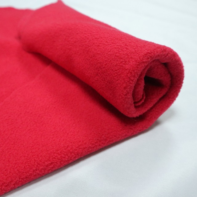 100% Polyester For Garment Double Side Anti-Pilling Factory Supplier Polar Fleece Clothes