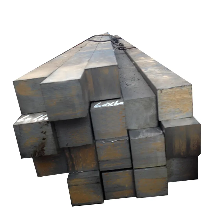 Custom Hot Rolled Carbon Steel Square Bar steel flat square bar for wholesale
