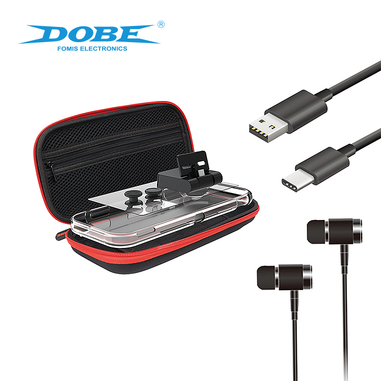 Прямая поставка с завода DOBE, защитный комплект, чехол для переноски, док-станция для зарядки наушников, подходит для игровых аксессуаров Nintendo Switch Lite