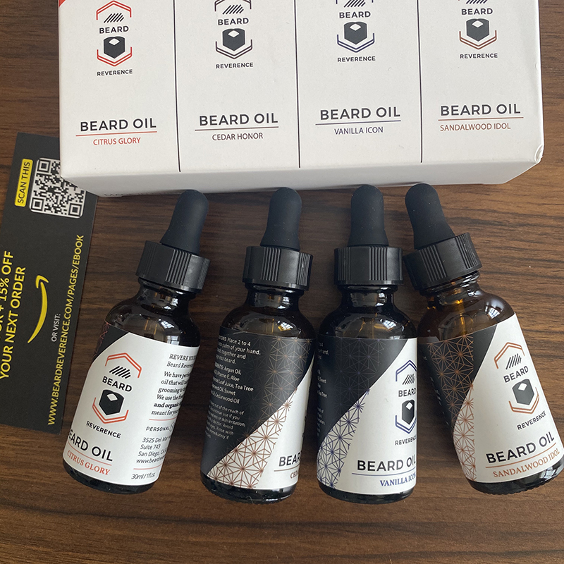 100% натуральные природные органические эфирное масло для бороды private label для мужчин