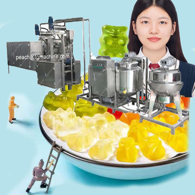 Candy Molds bebeto gummy candy machine gummy bears candies production line sour gummy candy maker