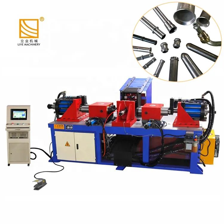 SG100CNC V-образная нержавеющая сталь, металл, автоматическая стальная труба, труба, Концевая формовочная машина