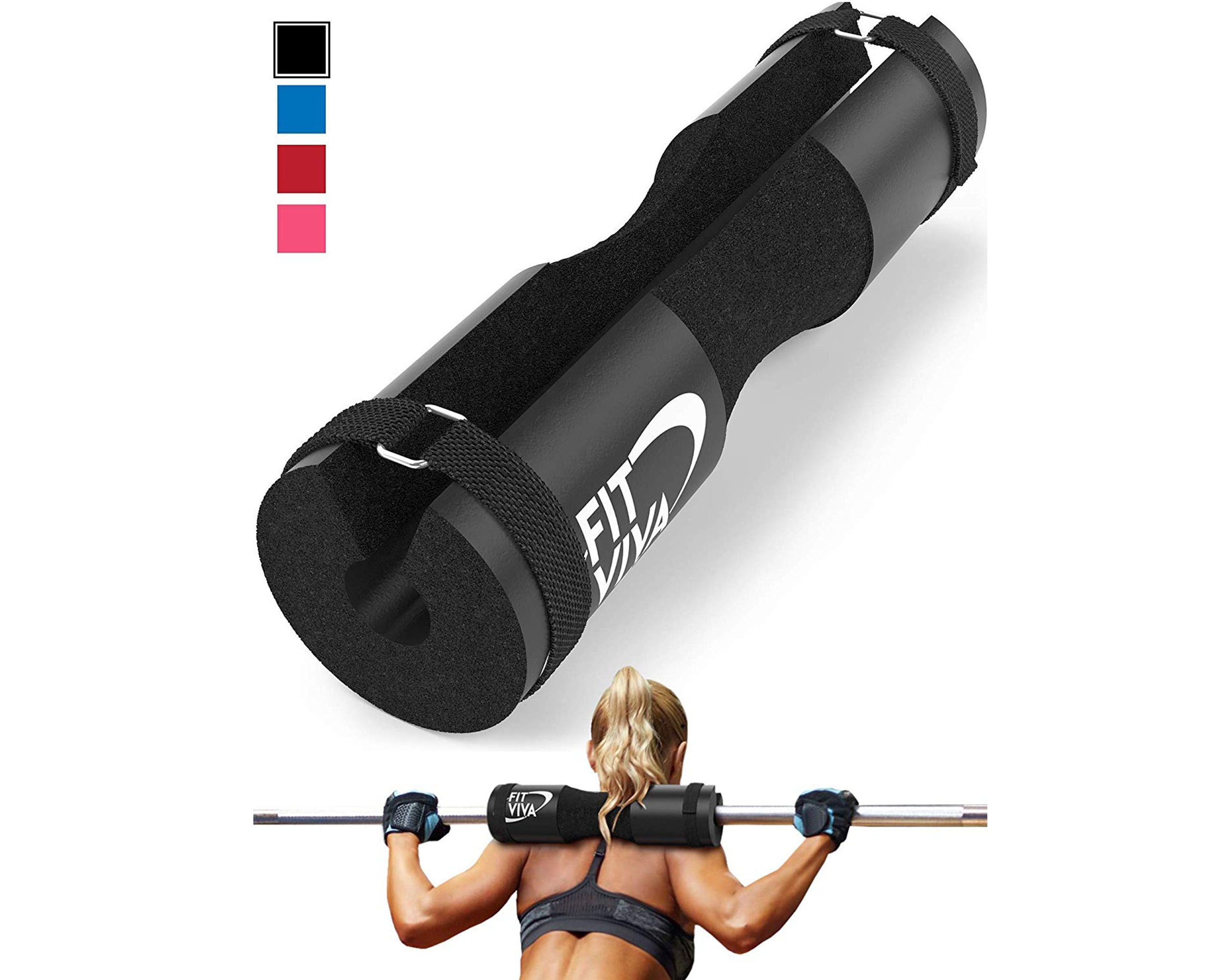 Подгонянный логотип пены Вес подъема плеча защитные поддерживает Squat Barbell Pad