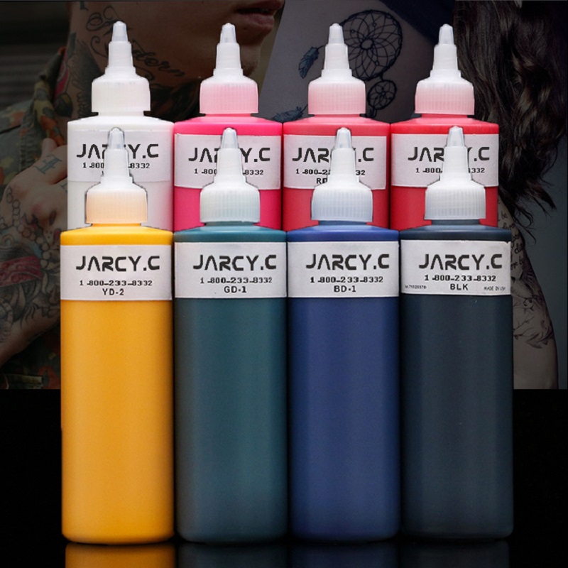 Чернила для татуировок JARC Y.C, 240 мл/бутылка, микроблейдинг, пигменты для татуировок, натуральные нетоксичные полуперманентные чернила, принадлежности для татуировок и искусств, для тела