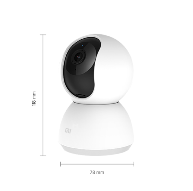 Глобальная версия, купольная камера безопасности mi home 360 градусов, 1080p