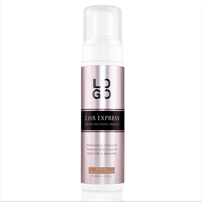 Private Label Self Tanning Mousse Beauty By Earth Self Tanner Professional Strength Tan Foam