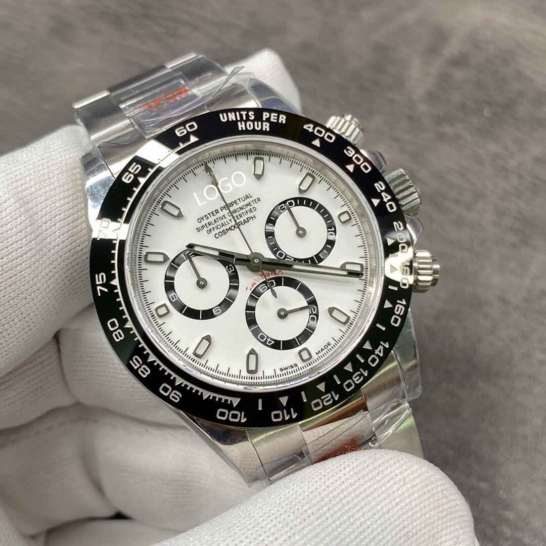 3A watch TOP Quality Noob Factory 4130 Chronogrh Movement 904L Stainless Steel Sphire Waterproof Sport es ROELLXables Watch aaa
