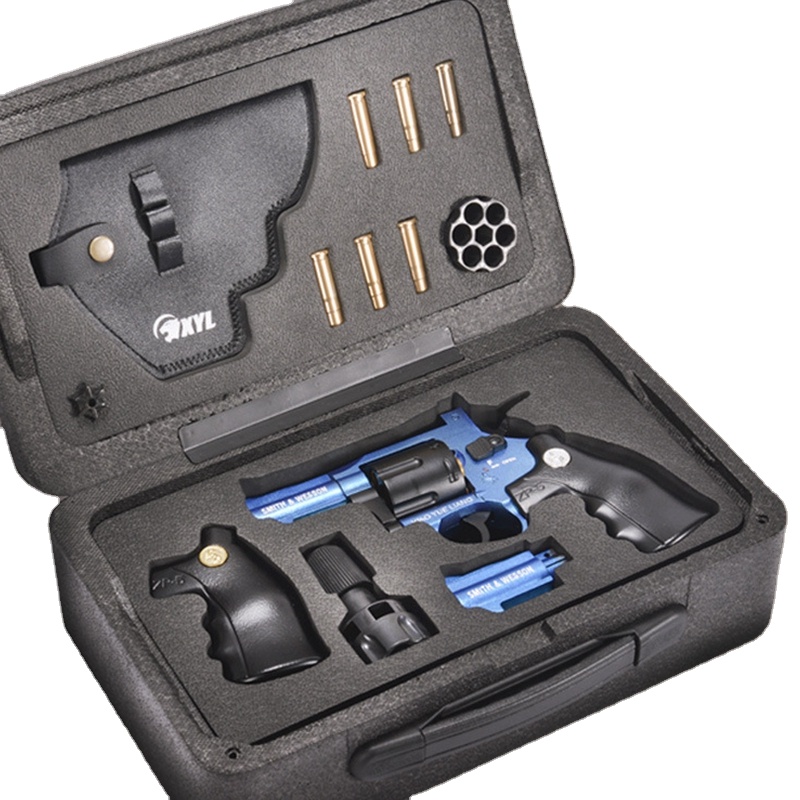 Simulation gun model cubic double-action repetitive metal science and education model toy gun automatic pistol