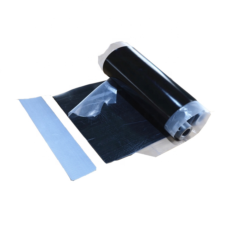 3LPE Radiation Cross-Linked Waterproof Membrane Corrosion Protection Black Heat Shrink Wrap Around Sleeve for Pipes