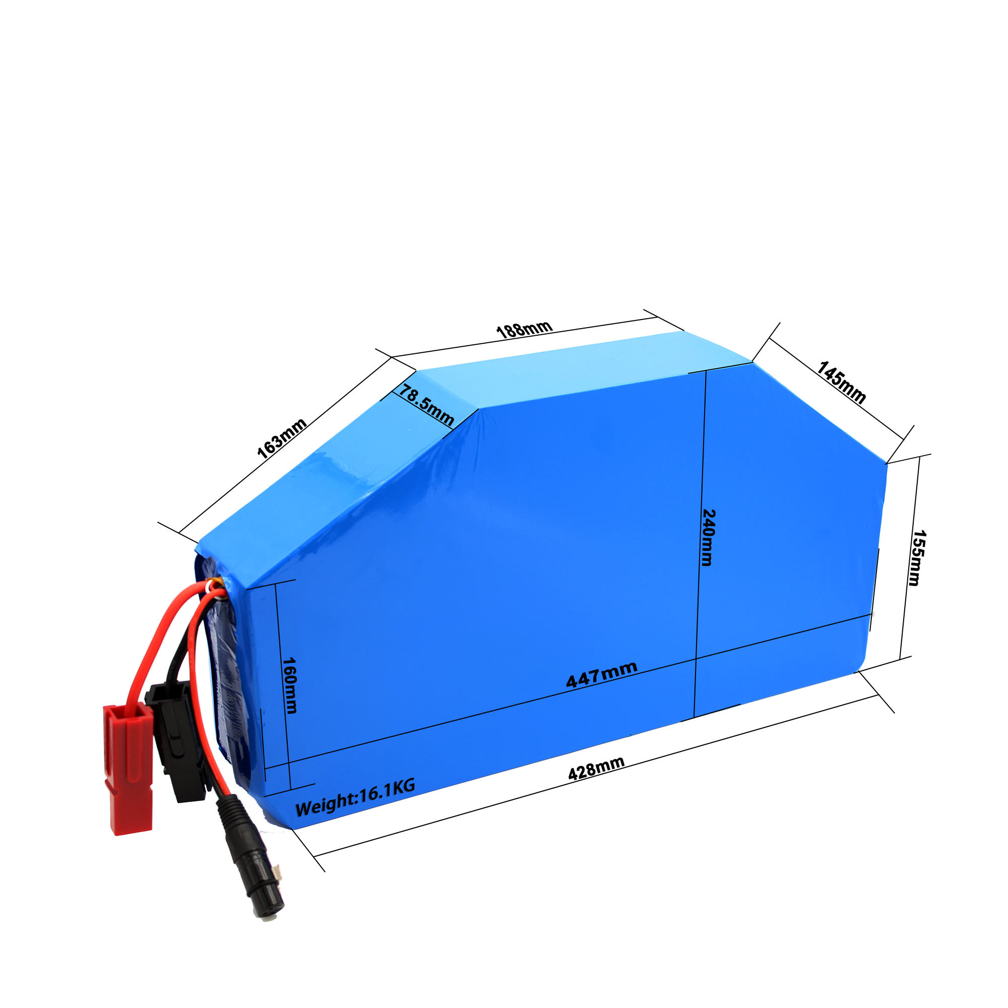 72V 42AH самый мощный литиевая батарея molicel 21700 P42A 10C скорость разряда для наших FC-1, фара для электровелосипеда