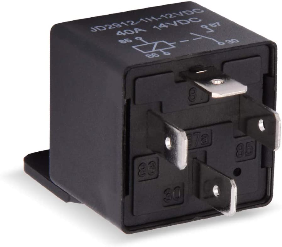 Автомобильное реле 4 Pin 40amp SPST & 5-контактный разъем реле 30/40 Amp SPDT 12 вольт автомобильные реле для автопереключатели и стартеры