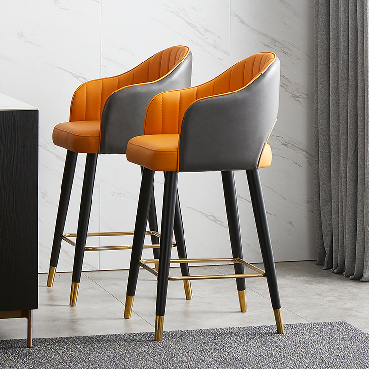 Modern design bar cafe high stool chair