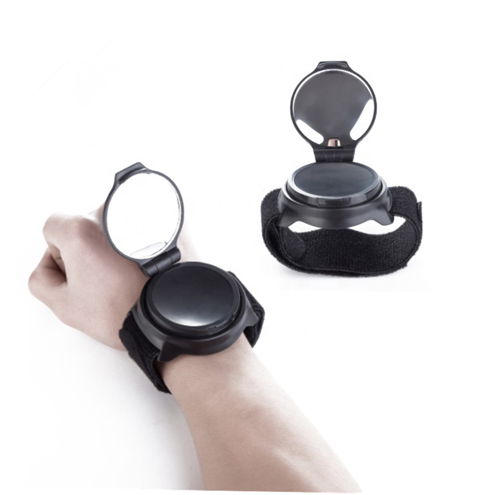 Amazon hot sell Safety rear view bike rear handlebar mountain adjustable universal wrist bicycle mirror accessories