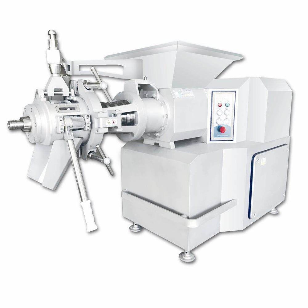 chicken meat with bone mincing machine