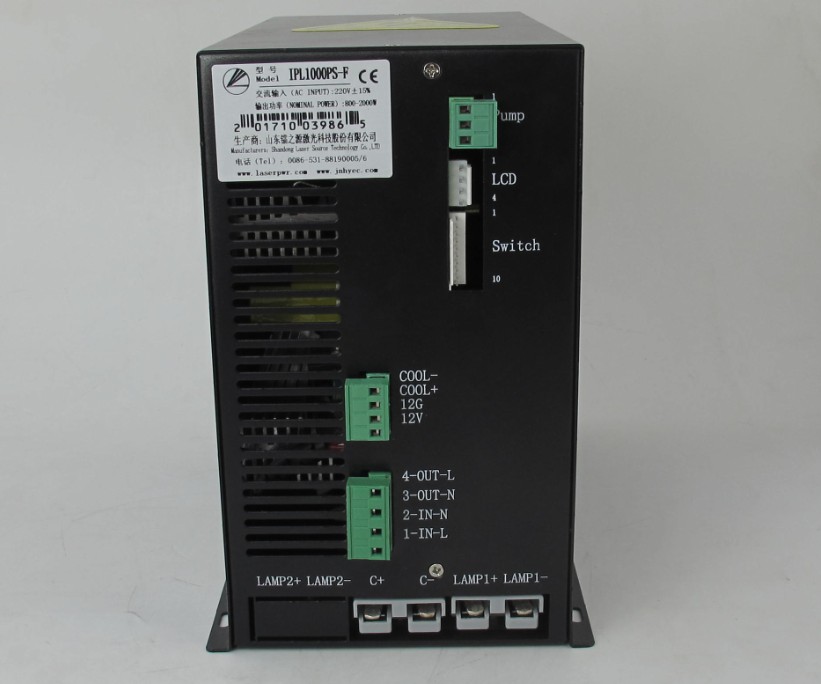 Источник питания лазера 800w, 1000w 1200w, 2000w для затягивая машину