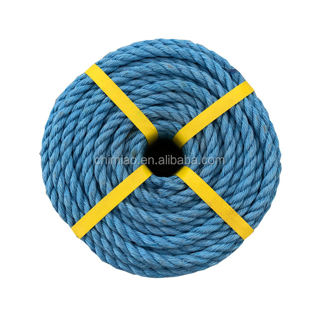 Virgin 6mm twisted PP fishing Nylon marine Polyester Packing Rope