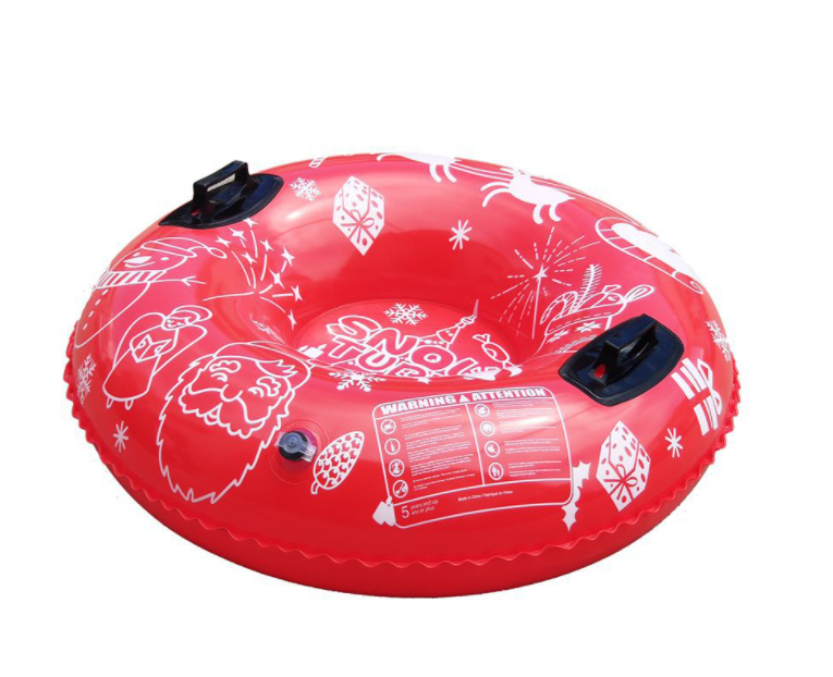 PVC inflatable cold-resistant outdoor single skiing ring
